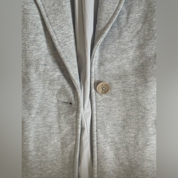 Alo Gray Long Coat - Picture 3 of 5